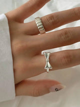 DUNA RIBBON OPEN RING