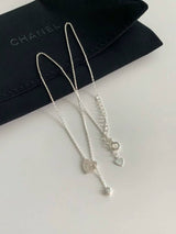 LA PERLA HEART NECKLACE