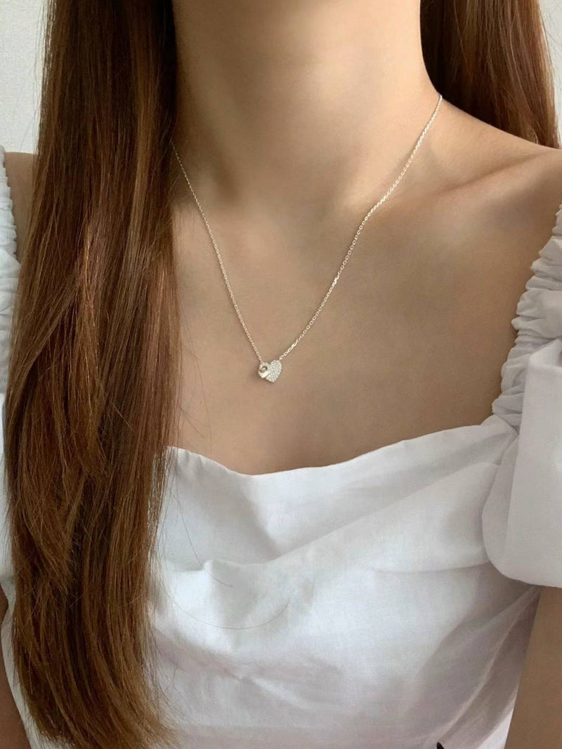 LA PERLA HEART NECKLACE