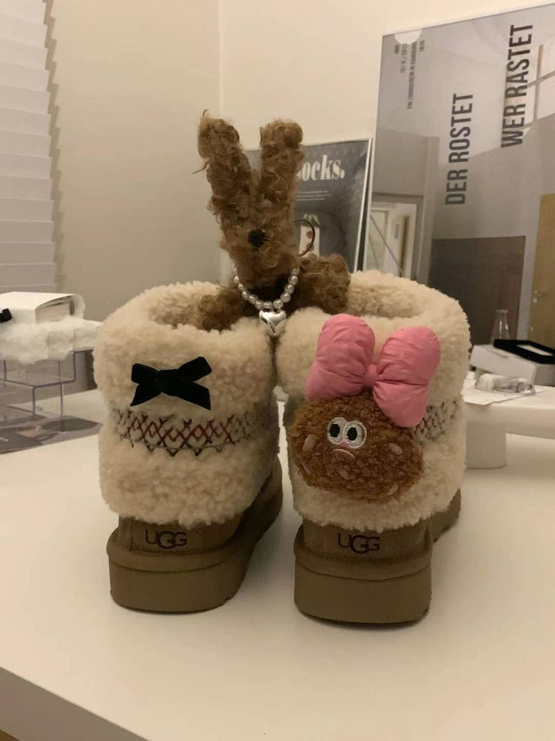 RIBBON COOKIE PIN FOR BOOTS