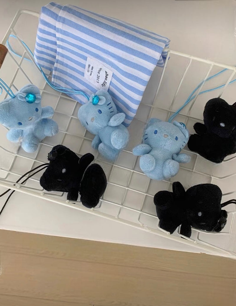 CUTIE CAT KEY RING & BAG CHARM