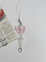PINK RIBBON KEY CHAIN