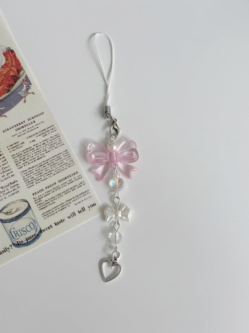 PINK RIBBON KEY CHAIN
