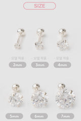 ROUND CUBIC
BARBELL PIERCING