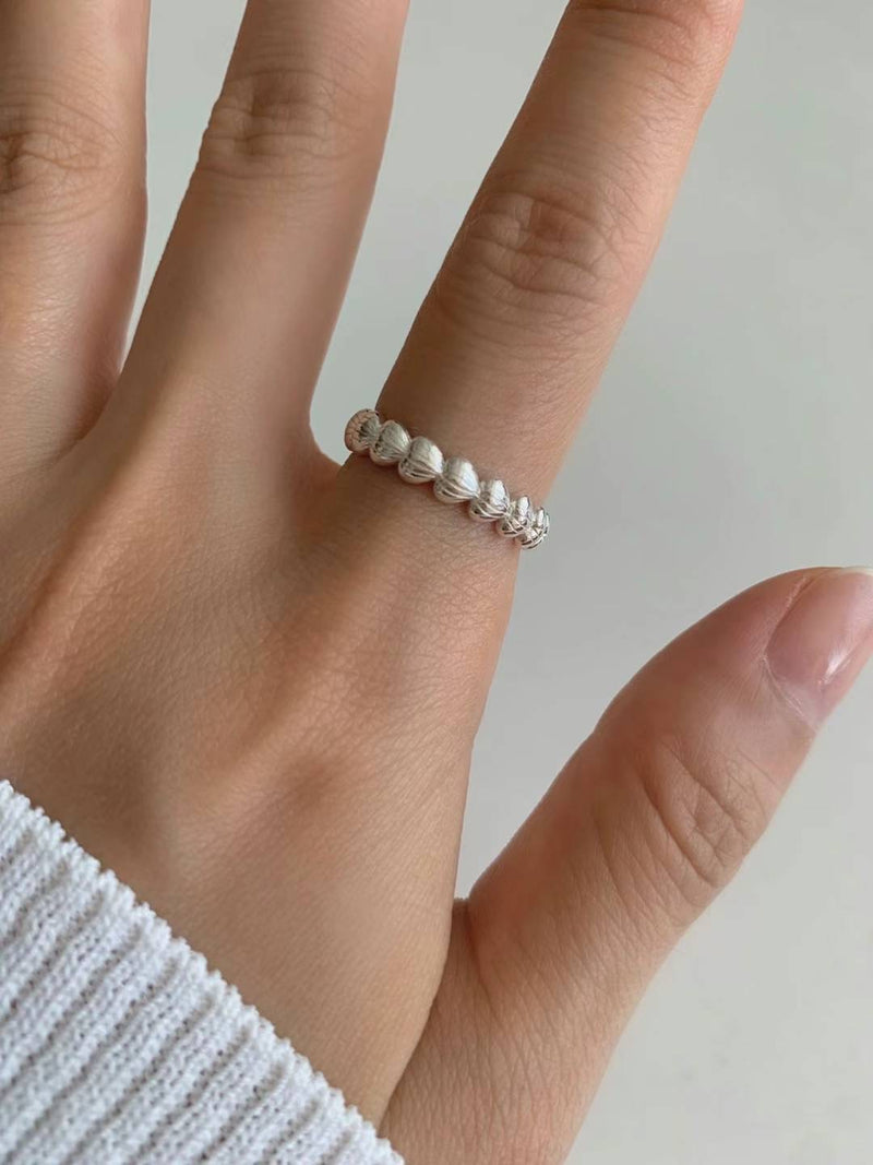 HEART SHELL RING