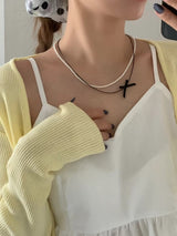MOONLIT BOW NECKLACE