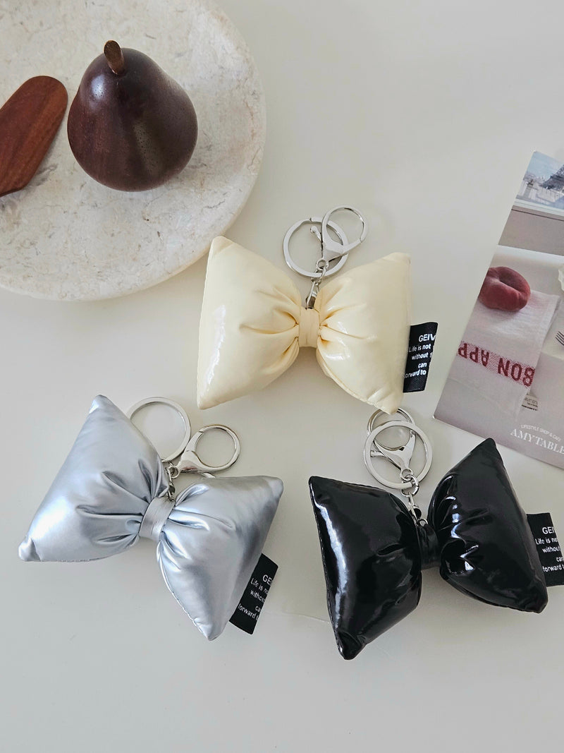 PADDING RIBBON KEY RING