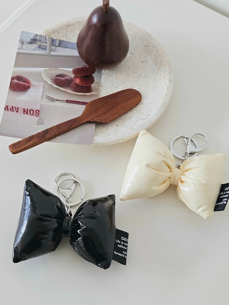 PADDING RIBBON KEY RING