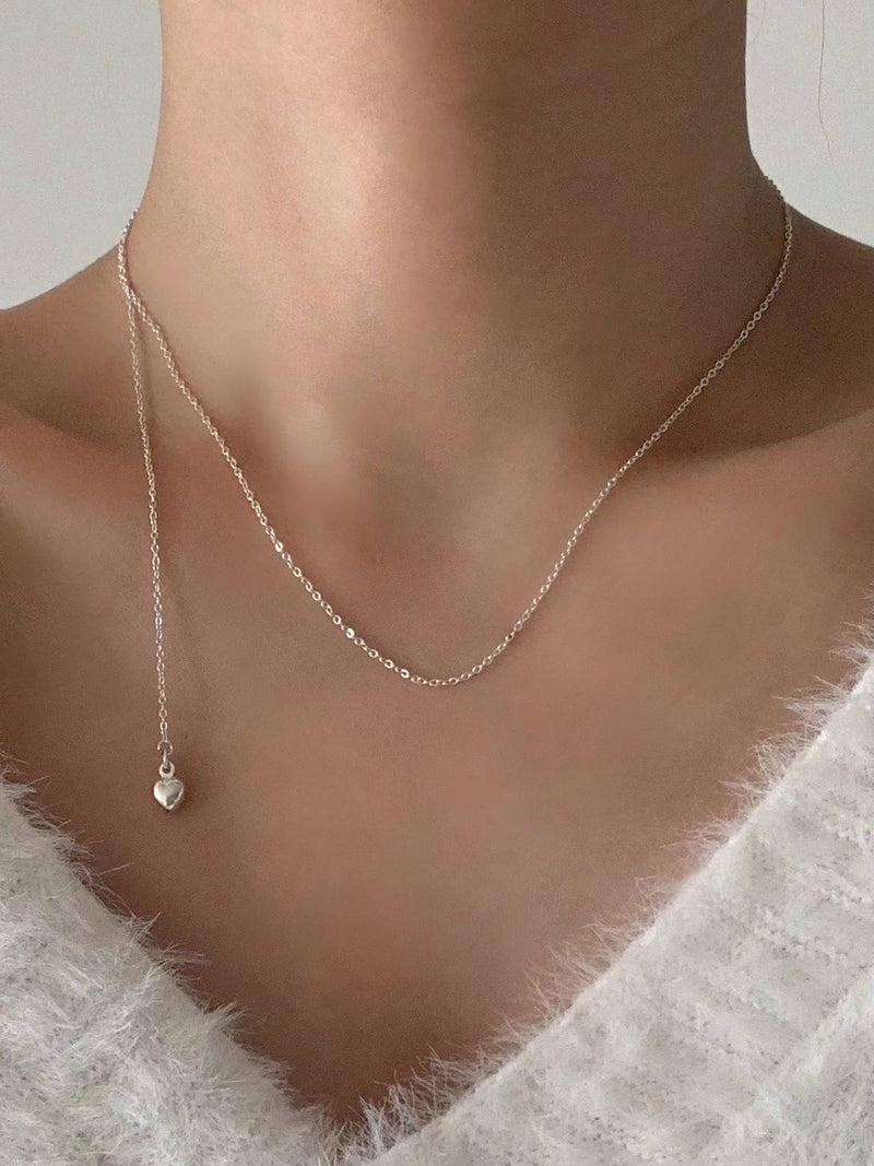 HEART DROP NECKLACE