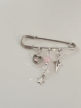 PINK HEART PIN