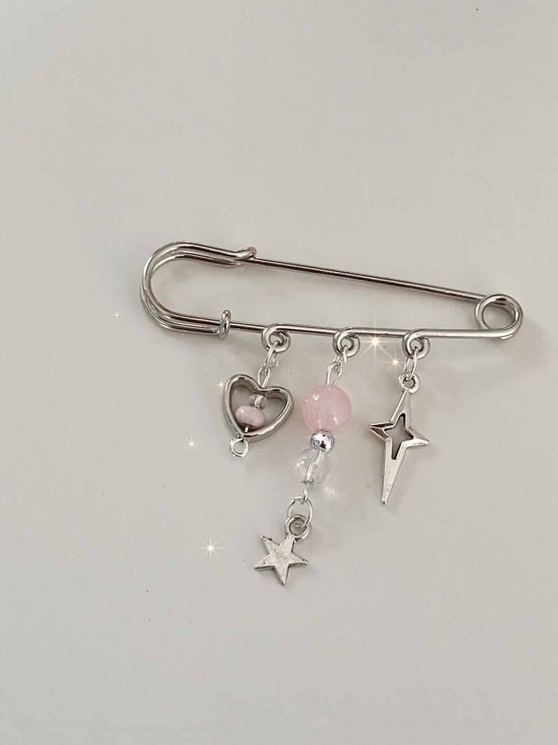 PINK HEART PIN