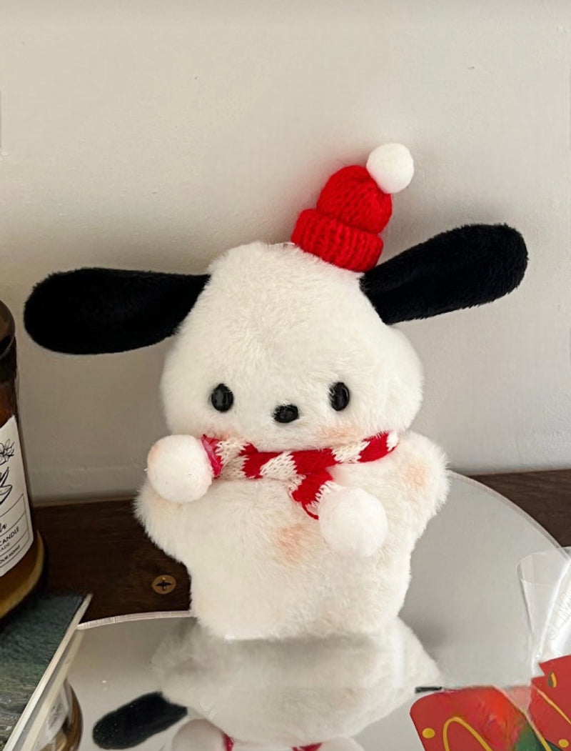 CHRISTMAS POCHA KEY RING & BAG CHARM