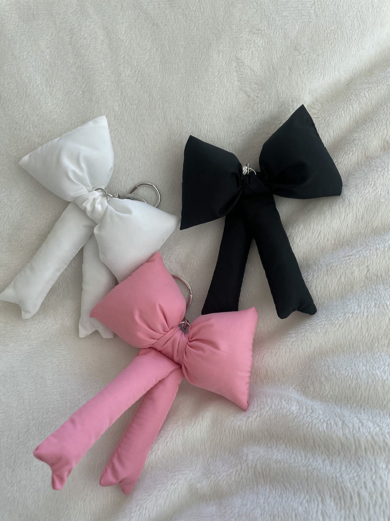 PADDING RIBBON KEY RING