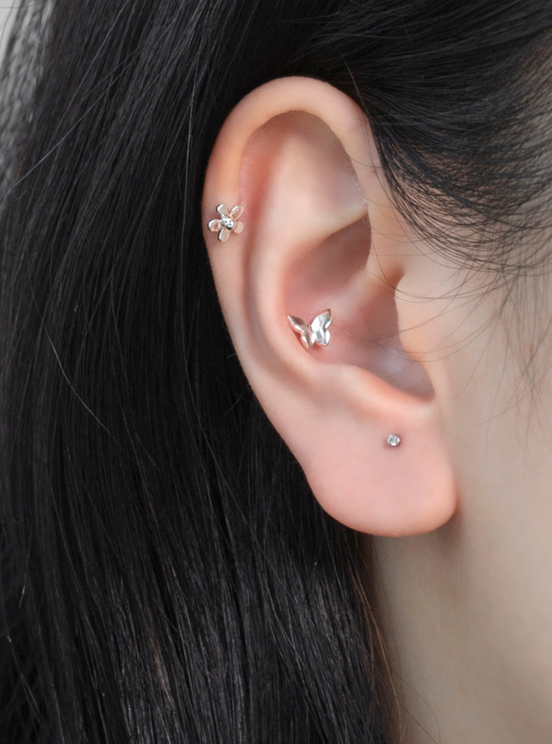 ROUND FLOWER PIERCING