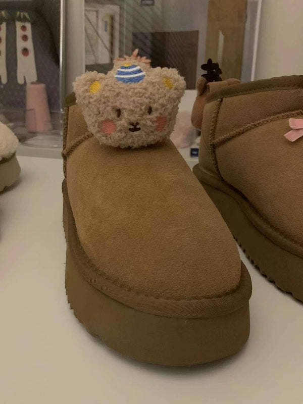 TEDDY BEAR PIN FOR BOOTS