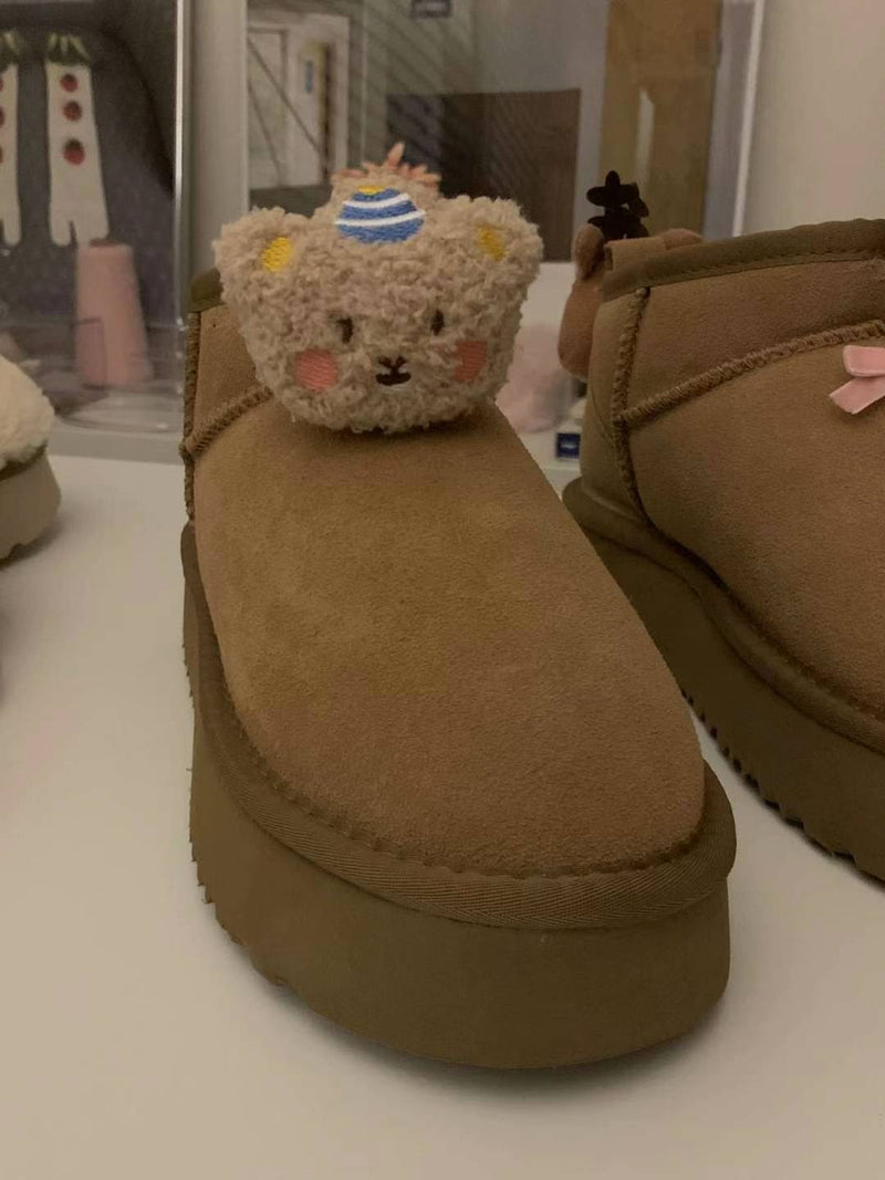 TEDDY BEAR PIN FOR BOOTS