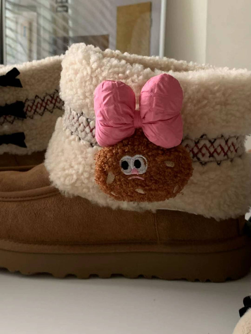 RIBBON COOKIE PIN FOR BOOTS