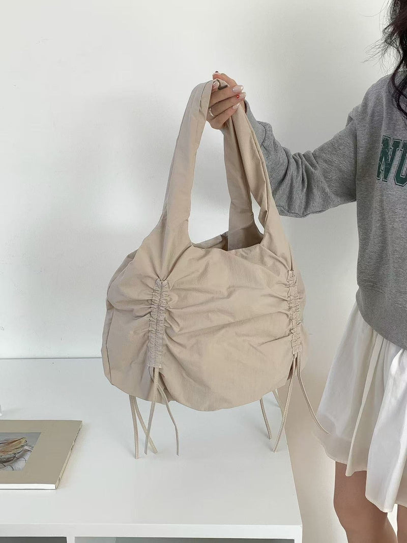 【AAKE】DOT SHIRRING POCKET BAG DOT SHIRRING POCKET BAG (purple / black) - AAKE