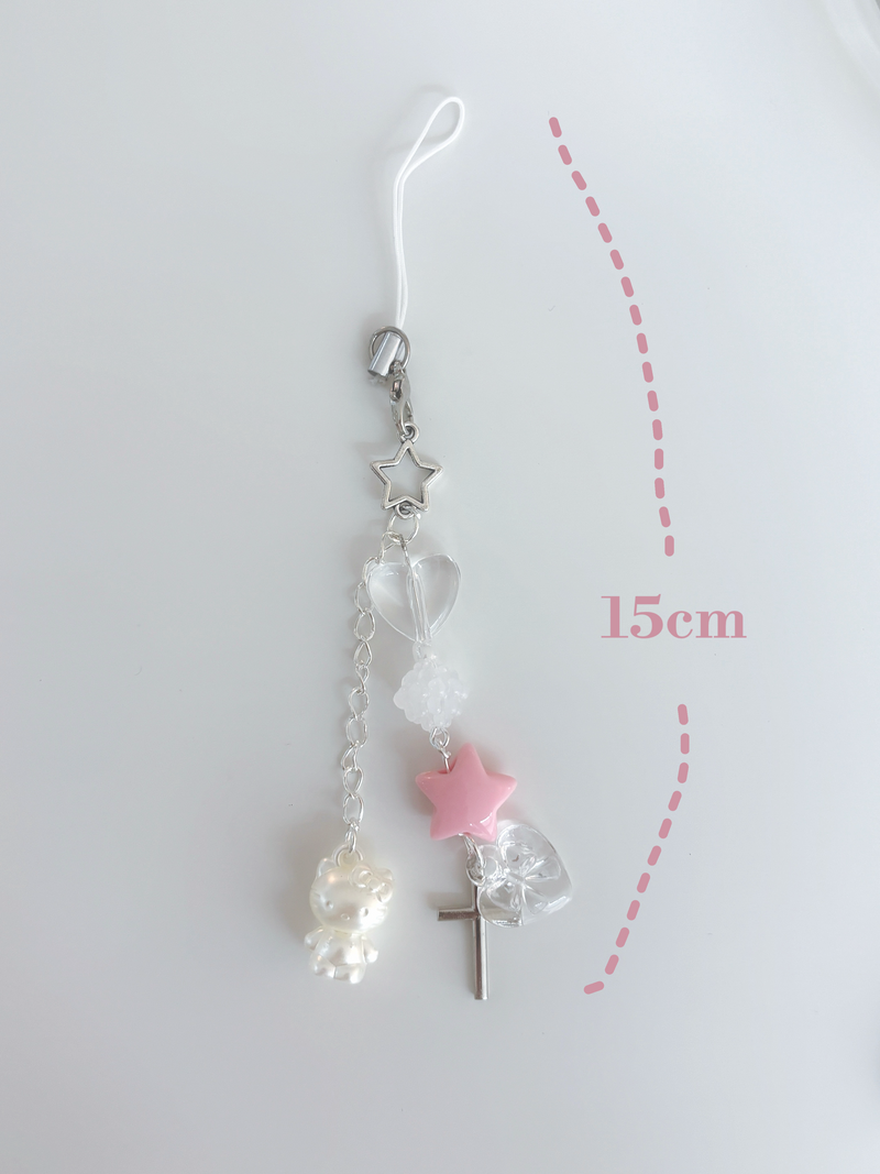 KITTY STAR KEY CHAIN