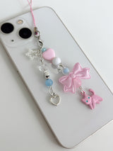 PINK CAT KEY CHAIN