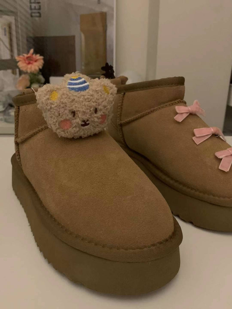 TEDDY BEAR PIN FOR BOOTS