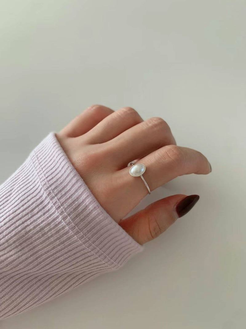 ADORA PEARL OPEN RING