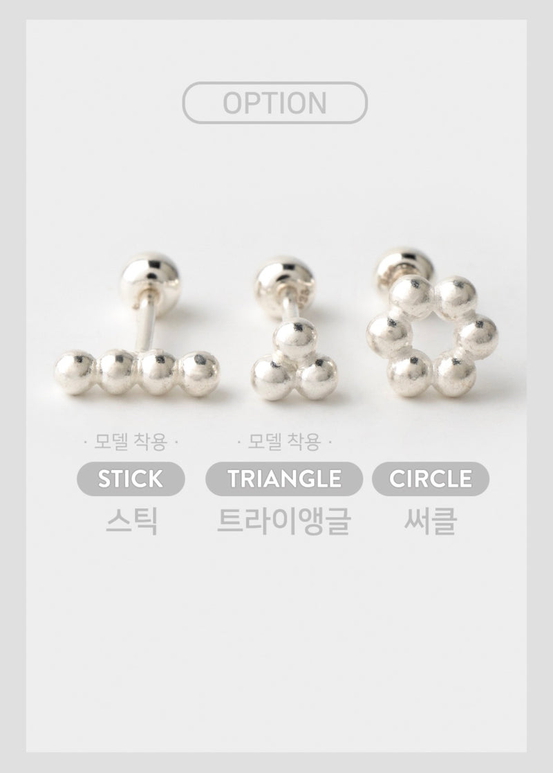 PETITE BUBBLE BARBELL PIERCING