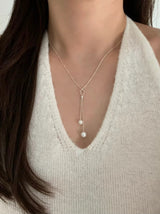 ETHEREAL PEARL LONG NECKLACE