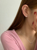 RIBBON DEW EARRINGS