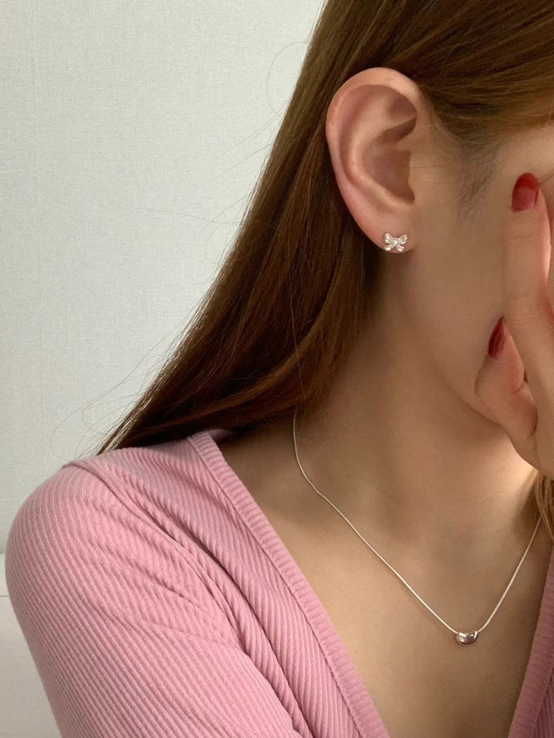 RIBBON DEW EARRINGS