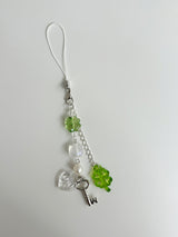 GREEN CLOVER KEY CHAIN