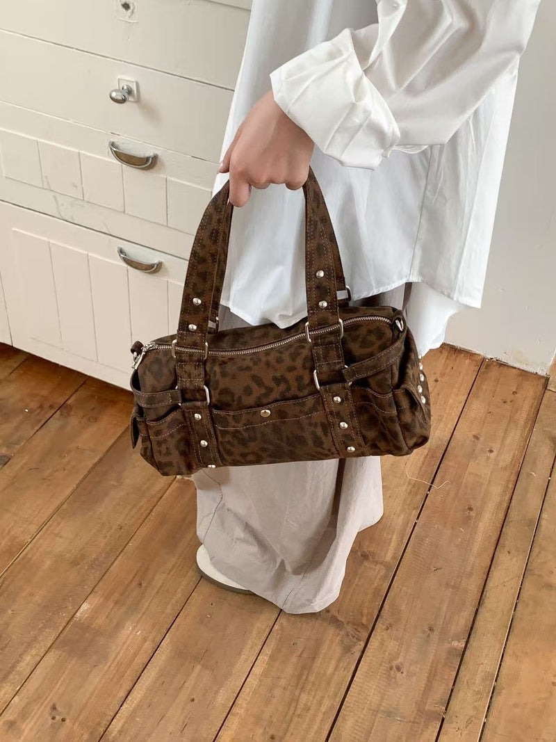 LEON LEOPARD BAG