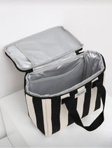 STRIPED COOLING BAG