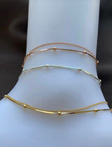 DELCY LAYERED ANKLET