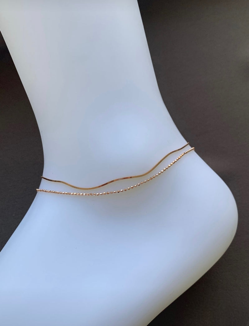CADY LAYERED ANKLET