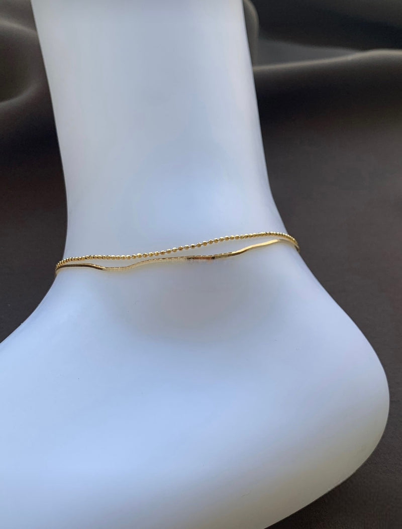 CADY LAYERED ANKLET