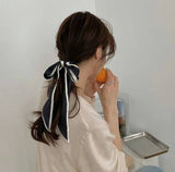 SATIN SCARF HAIR TIE