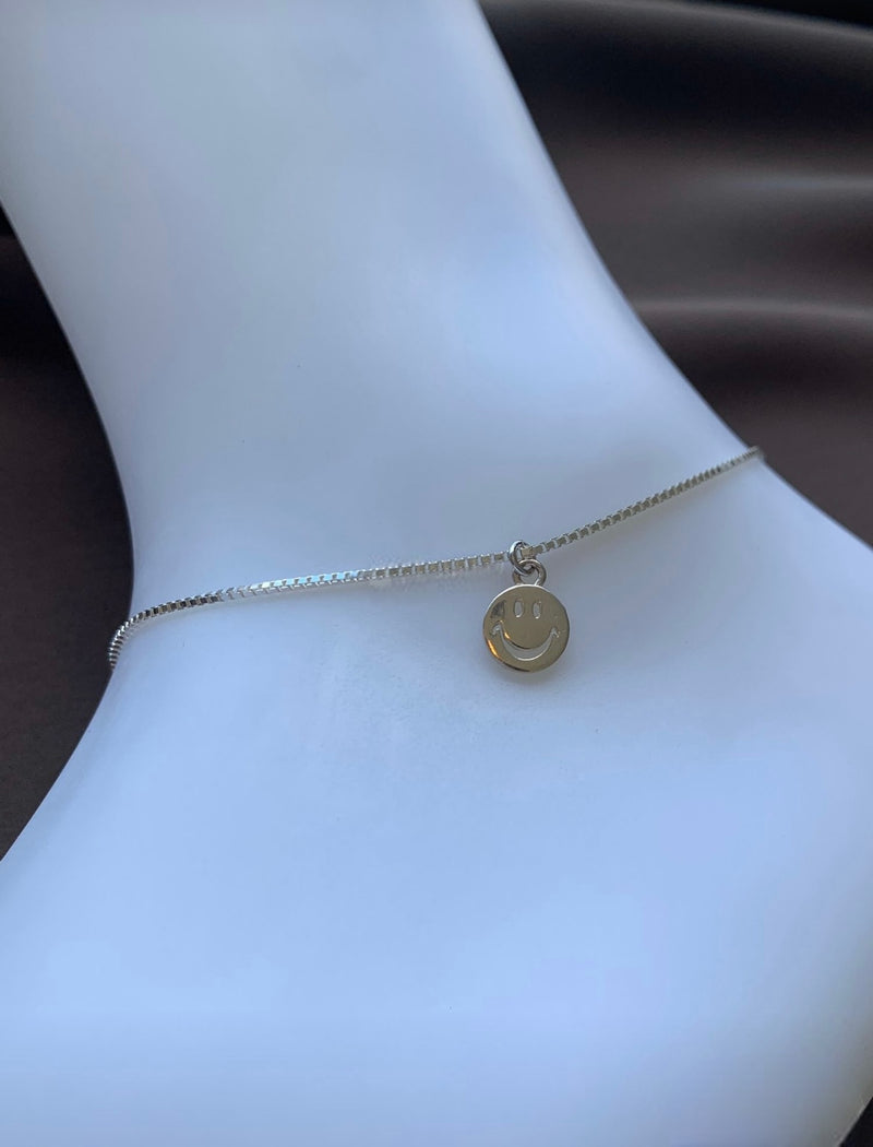 SMILE PENDANT ANKLET