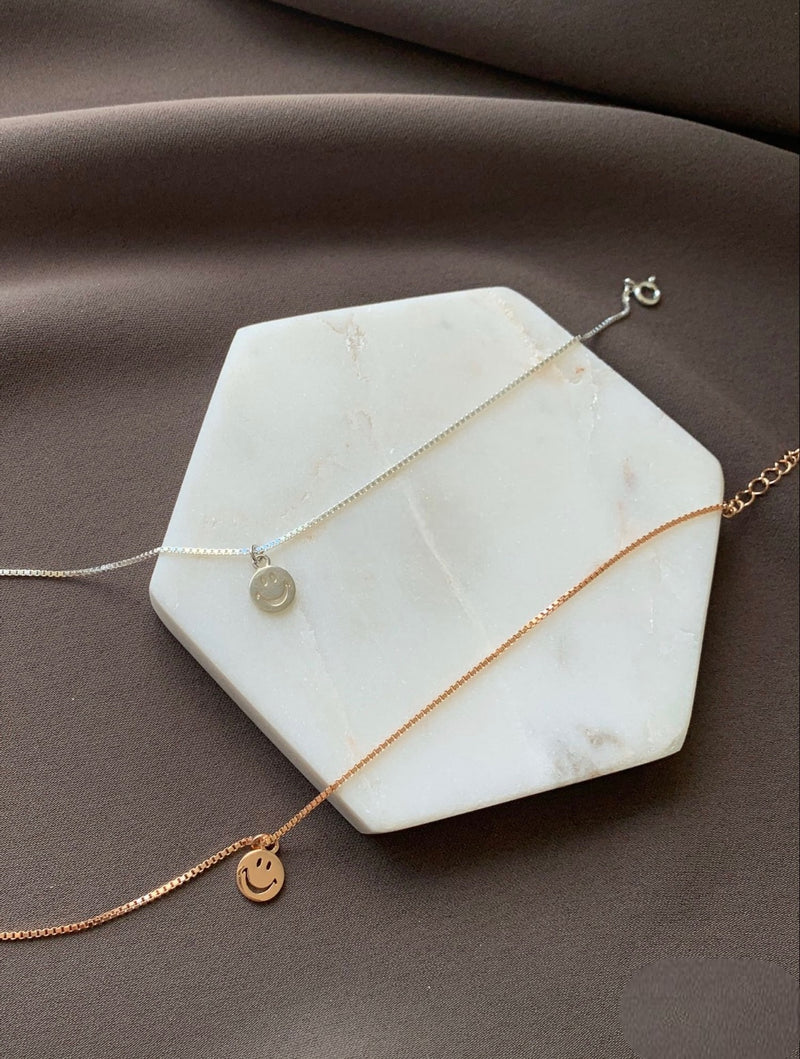 SMILE PENDANT ANKLET