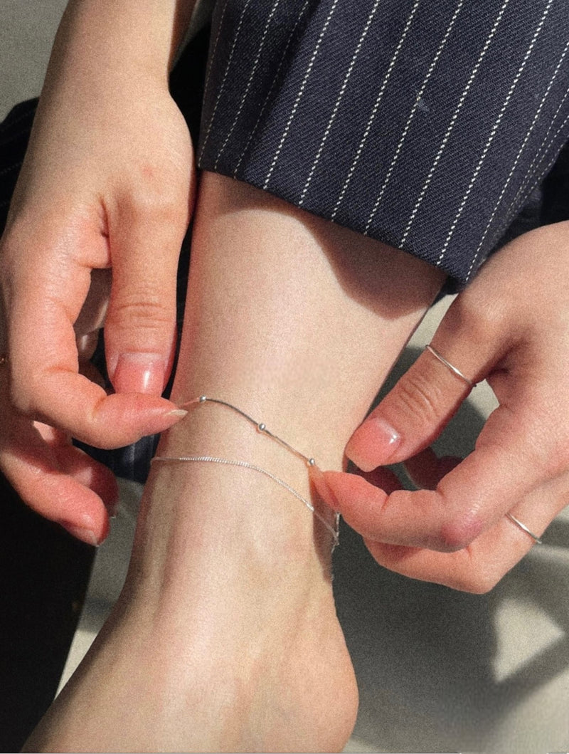 DELCY LAYERED ANKLET