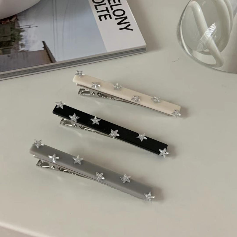 SILVER STAR HAIR PIN