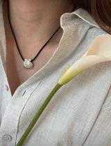 SILVER SHELL NECKLACE