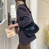 SUEDE BIEBER BAG [Brown]