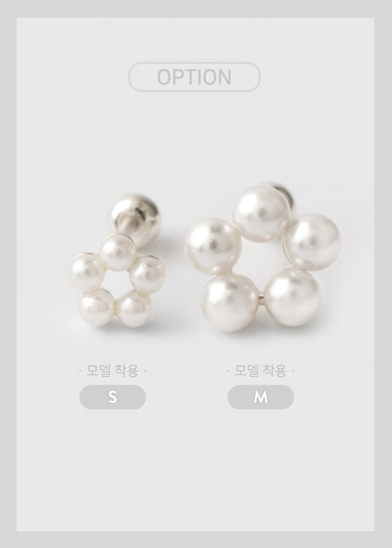Pearl Flower Piercing