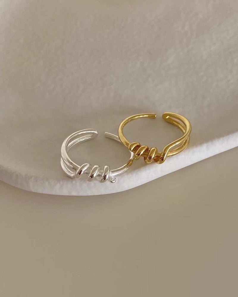 TWIST OPEN RING