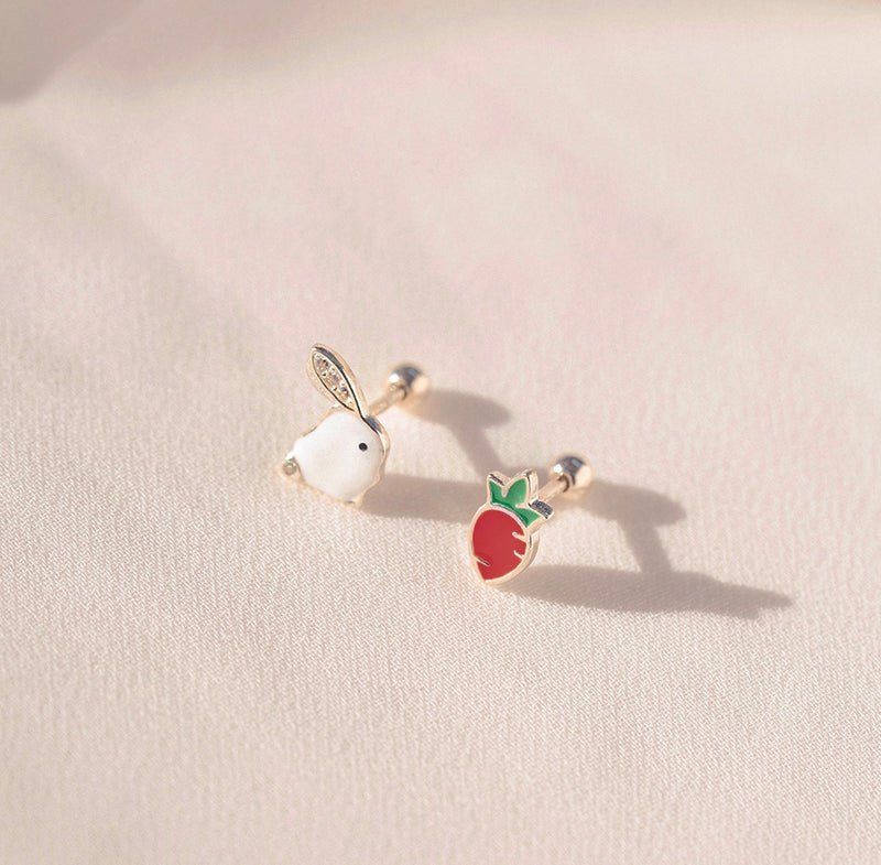 RABBIT CARROT SET PIERCING