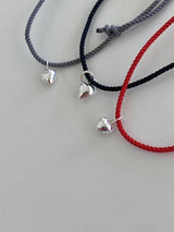 SILVER HEART BRACELET