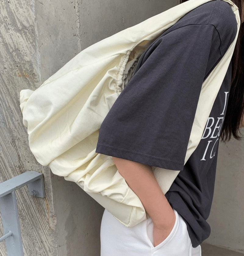 WRINKLE BAG[Ivory]