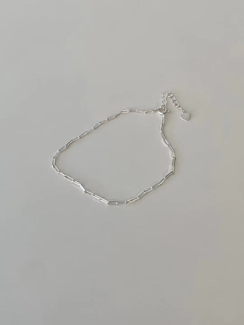 CHAIN SILVER ANKLET