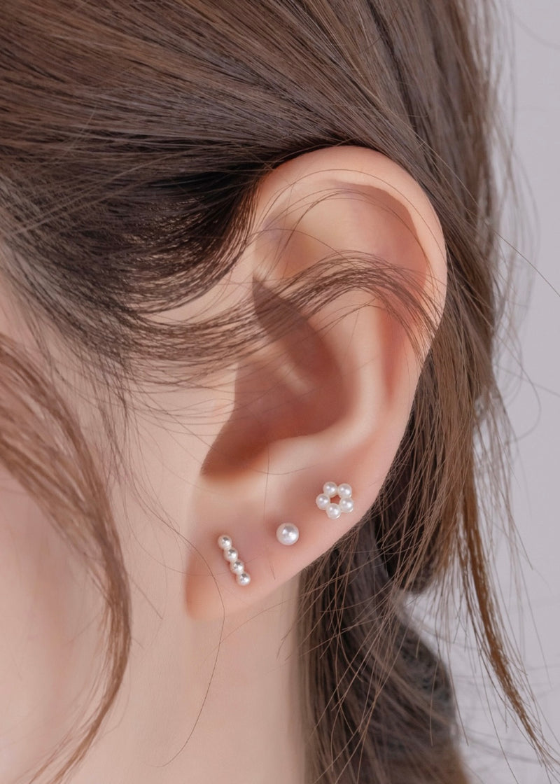 Pearl Flower Piercing